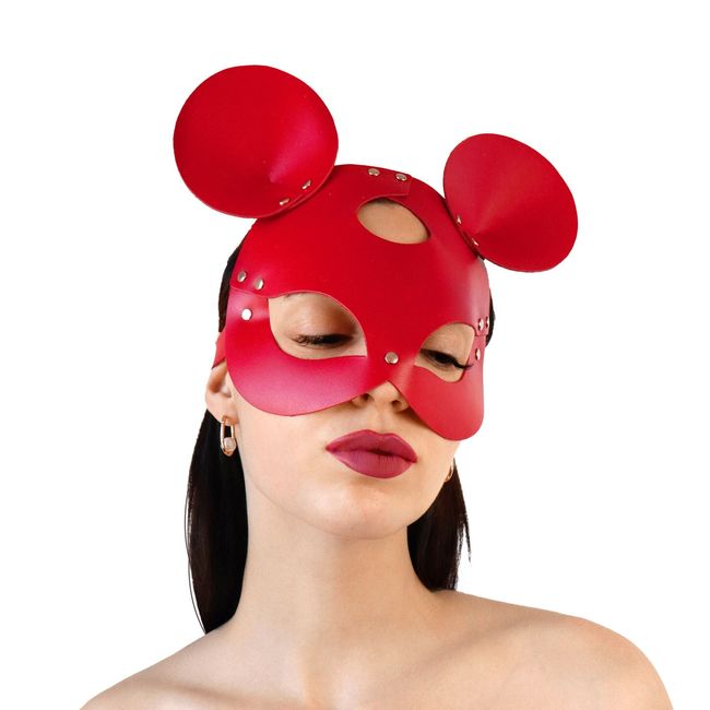 Маска мышки Art of Sex Mouse Mask One Size Красная SO9650 фото