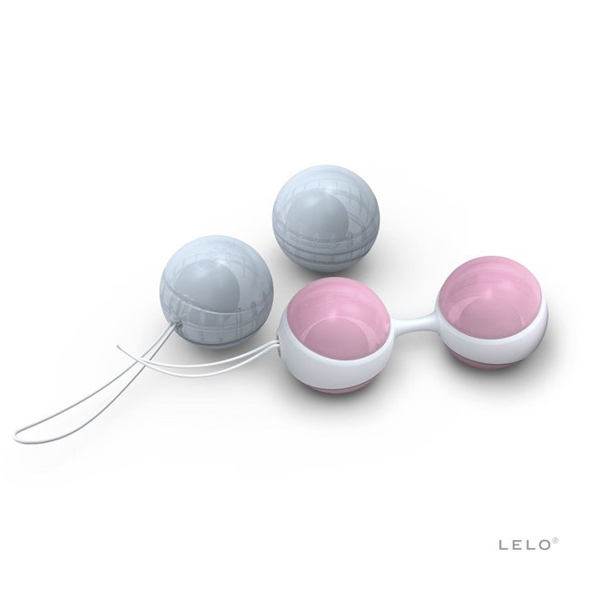 Набір вагінальних кульок LELO Beads Mini, діаметр 2,9 см, змінне навантаження, 2х28 і 2х37 г SO8083 фото