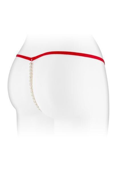 Мереживні трусики-стринги з перловою ниткою Fashion Secret VENUSINA SO2250 фото