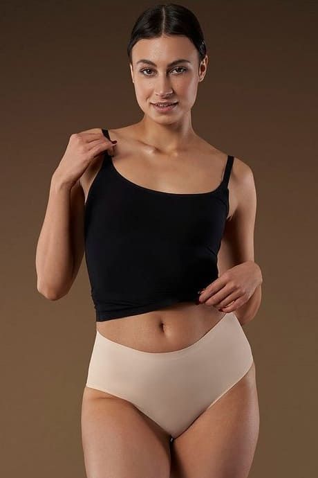 Seamless Brazilian panties Julimex Brasil Maxi Nude XL