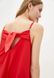 Long cotton sundress ORA 20016/2 Red XS