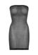 Короткое прозрачное платье с люрексом и стразами Leg Avenue Shimmer Sheer rhinestone tube dress SO7883 фото 7