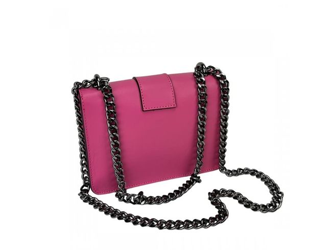 Women's classic crossbody bag Firenze Italy F-IT-054-11VL, Fuchsia