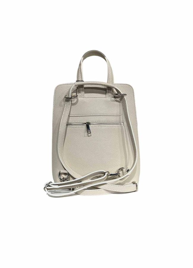 Рюкзак шкіряний Italian Bags 11942 Світло-бежевий 11942_beige фото