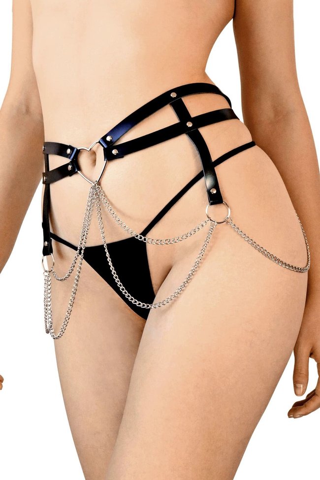 Belt with chains Art of Sex Becky XS/S/M Black