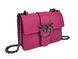 Women's classic crossbody bag Firenze Italy F-IT-054-11VL, Fuchsia