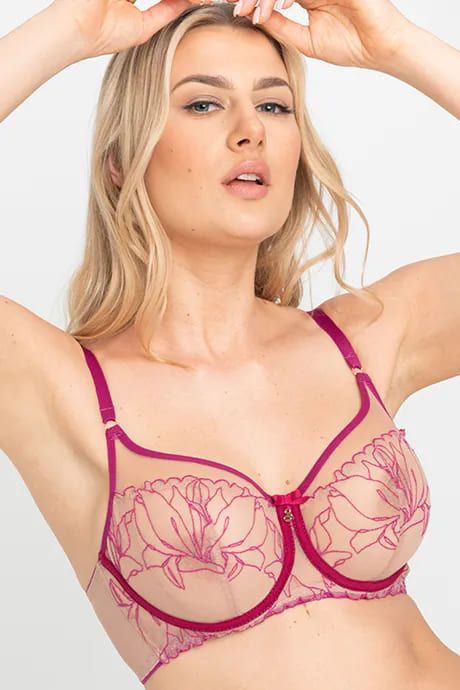 Samanta Irina A143 Soft Cup Bra, Nude, 75E