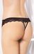 Стринги с разрезом Softline G-String 2445 Черные S/M 5591244516 фото 2