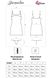 Комплект атласный халат и сорочка LivCo Corsetti Jacqueline Черный 2XL