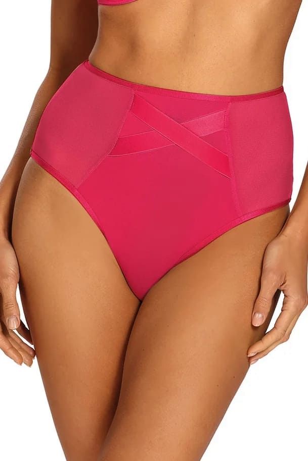 Ewa Bien Pryma C125 High Waist Full Briefs, Малиновый, L