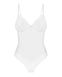 Bodysuit Obsessive Alissium White XL/2XL