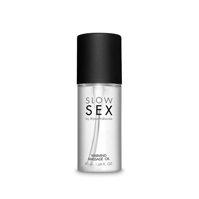Масажна олія Bijoux Indiscrets Slow Sex Warming massage oil 50 мл SO5906 фото