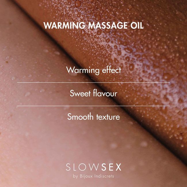 Массажное масло Bijoux Indiscrets Slow Sex Warming massage oil 50 мл SO5906 фото