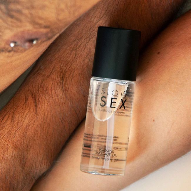 Масажна олія Bijoux Indiscrets Slow Sex Warming massage oil 50 мл SO5906 фото