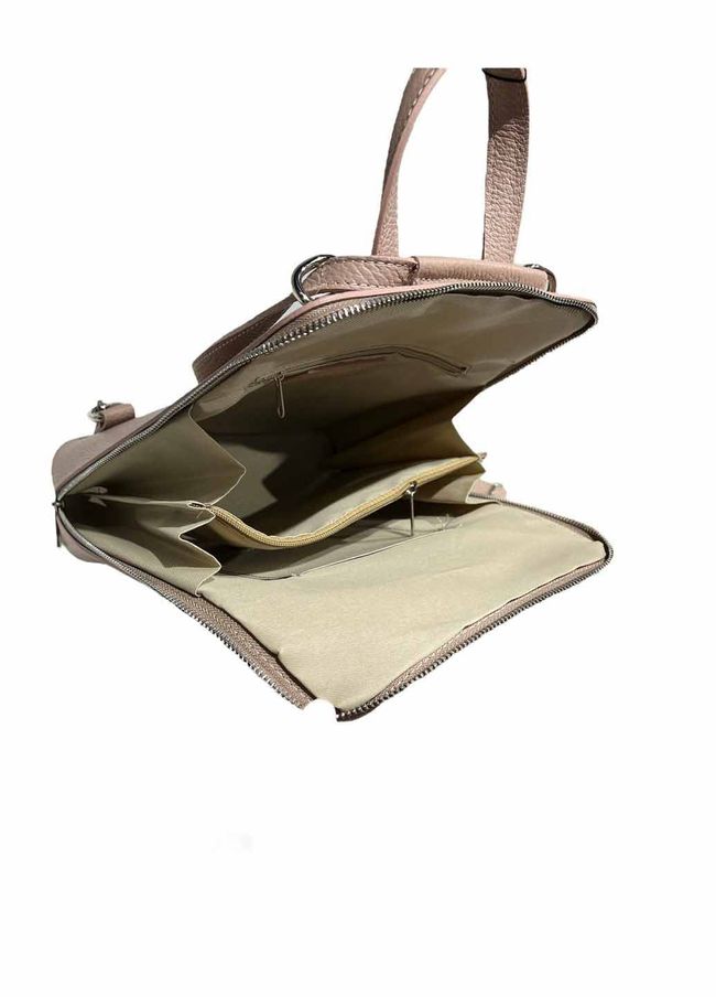 Рюкзак кожаный Italian Bags 11942 Светло-розовый 11942_cipria фото