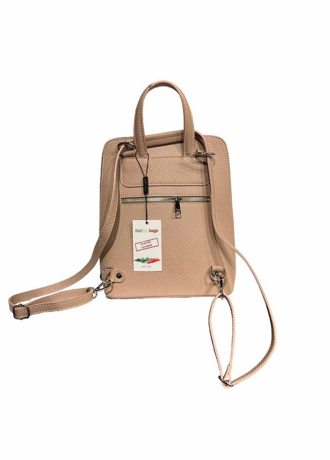 Рюкзак кожаный Italian Bags 11942 Светло-розовый 11942_cipria фото