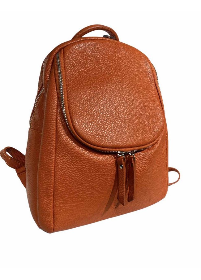 Рюкзак шкіряний Italian Bags 11759 11759_orange фото