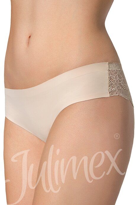 Seamless Brazilian panties Julimex Tanga Nude S