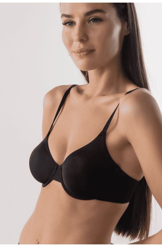 copy_Light push-up bra LUNA Flox L1501A0, Black, 75C, 75C