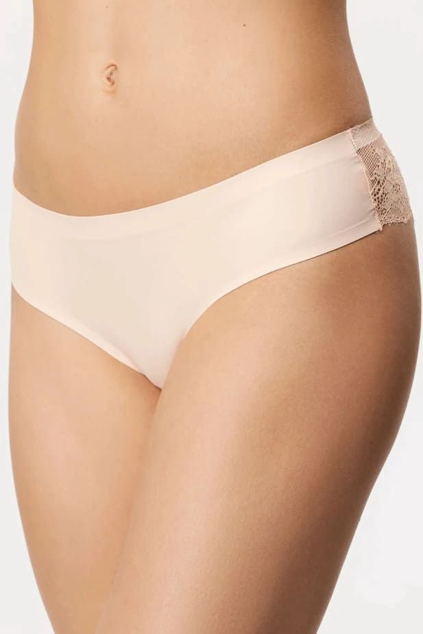 Seamless Brazilian panties Julimex Tanga Nude S