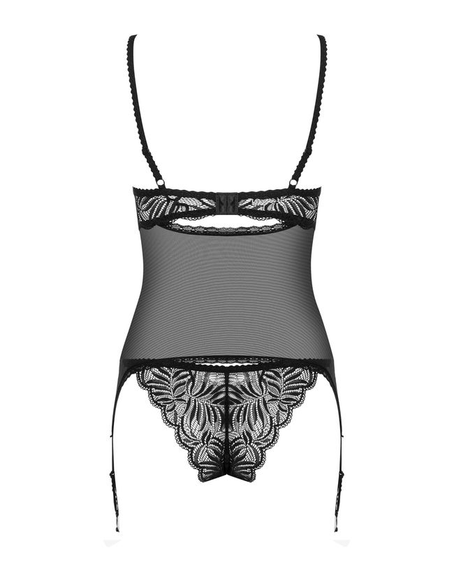 Сексуальний корсет і стринги Obsessive Contica corset 83187 фото