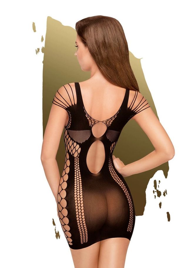 Міні-сукня з сюрреалістичним візерунком Penthouse - Juicy Poison SO4360 фото