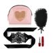 Романтичний набір: вібропуля, пір'їнка, маска, чохол-косметичка Rianne S: Kit d'Amour SO3866 фото 1