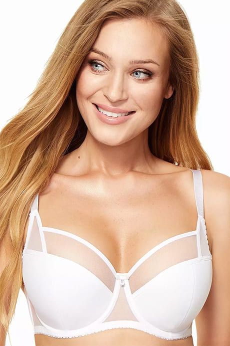 Semi-soft bra Kinga Sophie BC-676, White, 95H