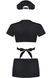 Эротический костюм полицейской Obsessive Police uniform costume Черный L/XL 84248 фото 4