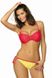 Two-piece swimsuit Marko Emily 451-2 Red-yellow S