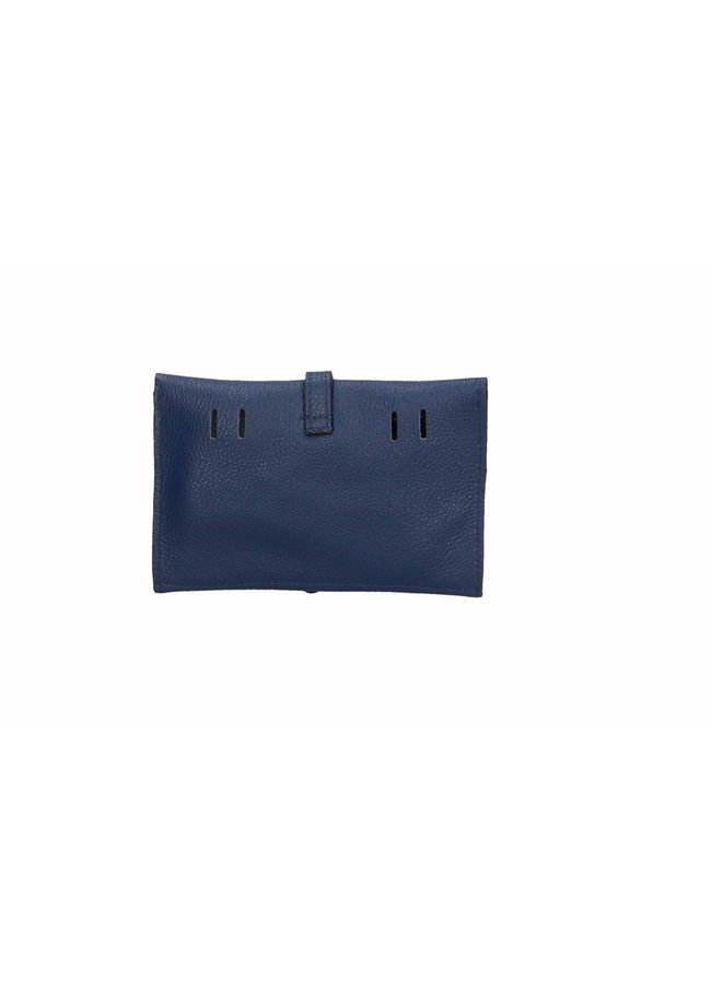 Сумка на пояс кожаная Italian Bags 192626 192626_blue фото