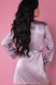 Комплект атласний халат і сорочка LivCo Corsetti Jacqueline Фіолетовий S/M