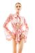 Роскошный пенюар-халат Anais Miyu short robe Розовый S/M 97283 фото 3