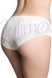 Seamless slip panties with lace Julimex Cheekie White M