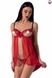 Прозрачный пеньюар с открытой грудью Passion Exclusive CHERRY CHEMISE PS25503 фото 1