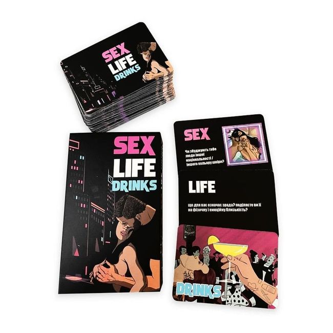 Настольная игра FlixPlay SEX LIFE DRINKS (UA) SO5026 фото