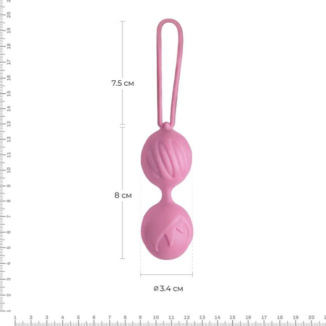 Вагинальные шарики Adrien Lastic Geisha Lastic Balls Mini (S), диаметр 3,4см, масса 85г AD40431 фото