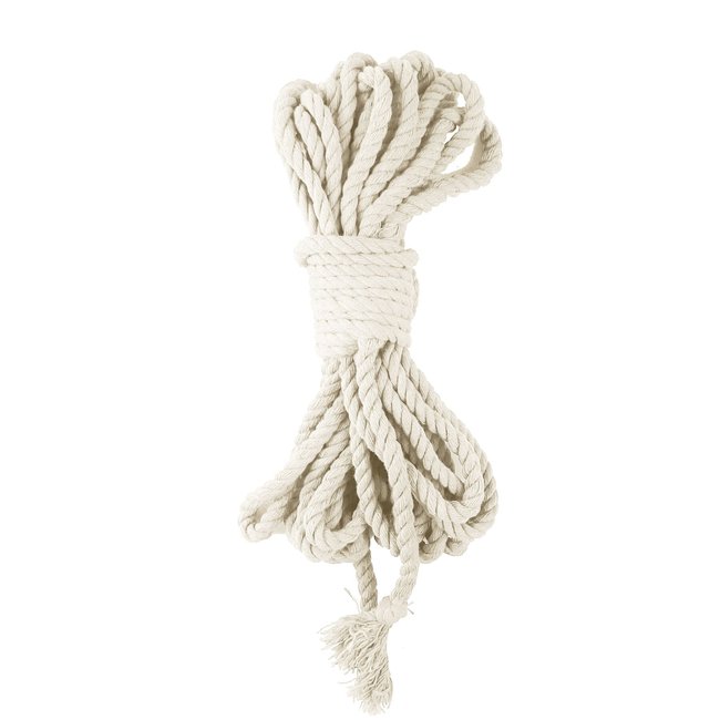 Бавовняна мотузка BDSM 8 метрів, 6 мм SO5212 фото