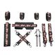 BDSM-set LOCKINK The Flowering Serpent Bondage Set, 7 pcs., Black