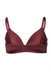 Padded bra without wires LUNA L1508A Astro with thin foam rubber, Бордовый, 75D, 75D