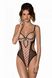 Боди Passion MARINA BODY Черно-бежевое L/XL SO9714 фото 1