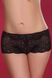 LivCo Corsetti Carlina Lace Shorts, Black, S, M, S/M