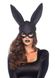 Блискуча маска кролика Leg Avenue Glitter masquerade rabbit mask SO8604 фото 2