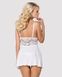 Shirt with panties Obsessive 810-BAB-2 babydoll White S/M