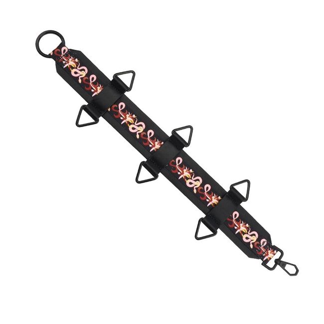 BDSM-set LOCKINK The Flowering Serpent Bondage Set, 12 pcs, Black