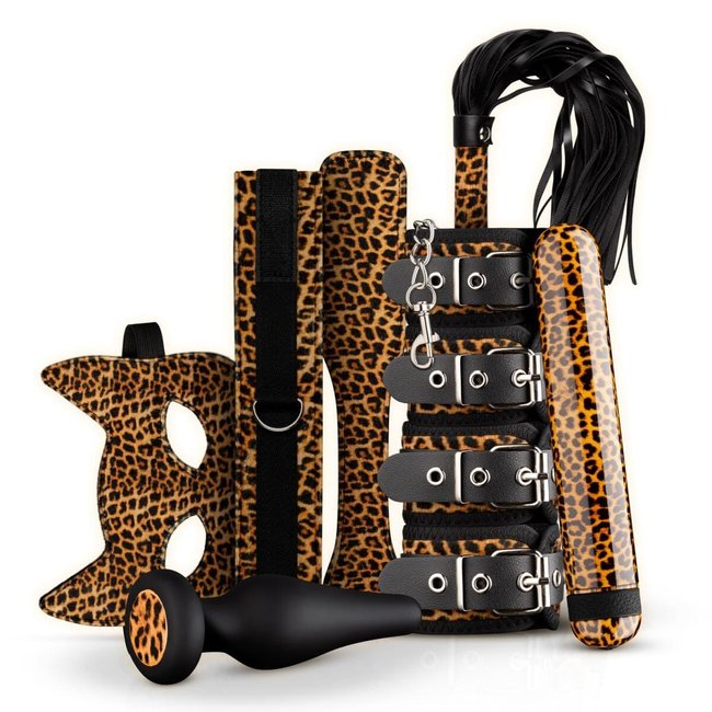 Set of BDSM accessories Panthra Gato 8-piece set Leopard