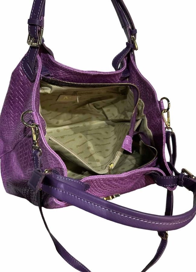 Сумка жіноча шкіряна Italian Bags 11875 11875_viola фото
