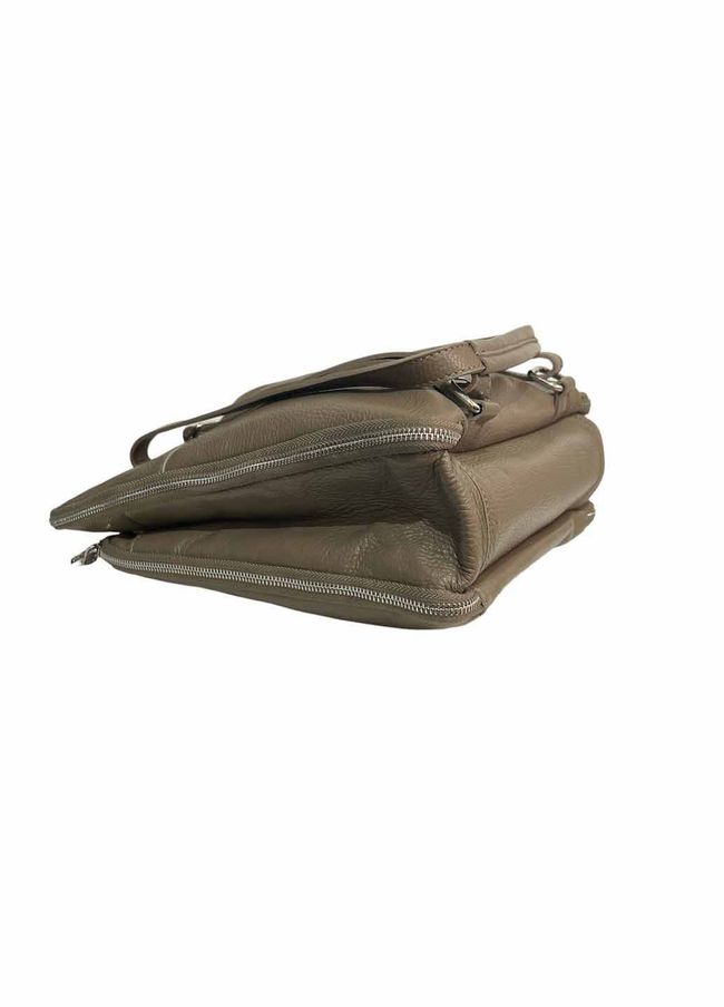 Шкіряний рюкзак Italian Bags 96835 Тауп 96835_taupe фото