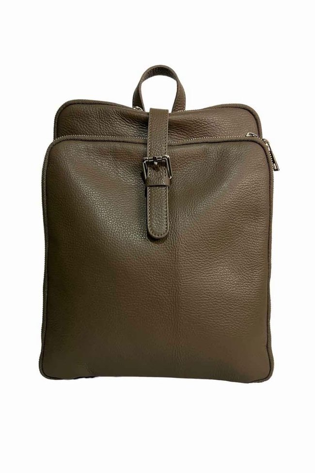 Шкіряний рюкзак Italian Bags 96835 Тауп 96835_taupe фото
