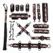 BDSM-set LOCKINK The Flowering Serpent Bondage Set, 12 pcs, Black